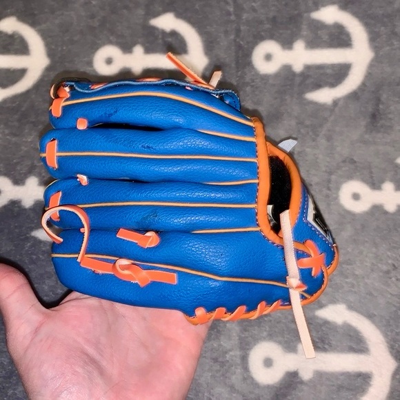 Dicks Sporting Goods blue orange tee ball baseball softball mit - Picture 2 of 6